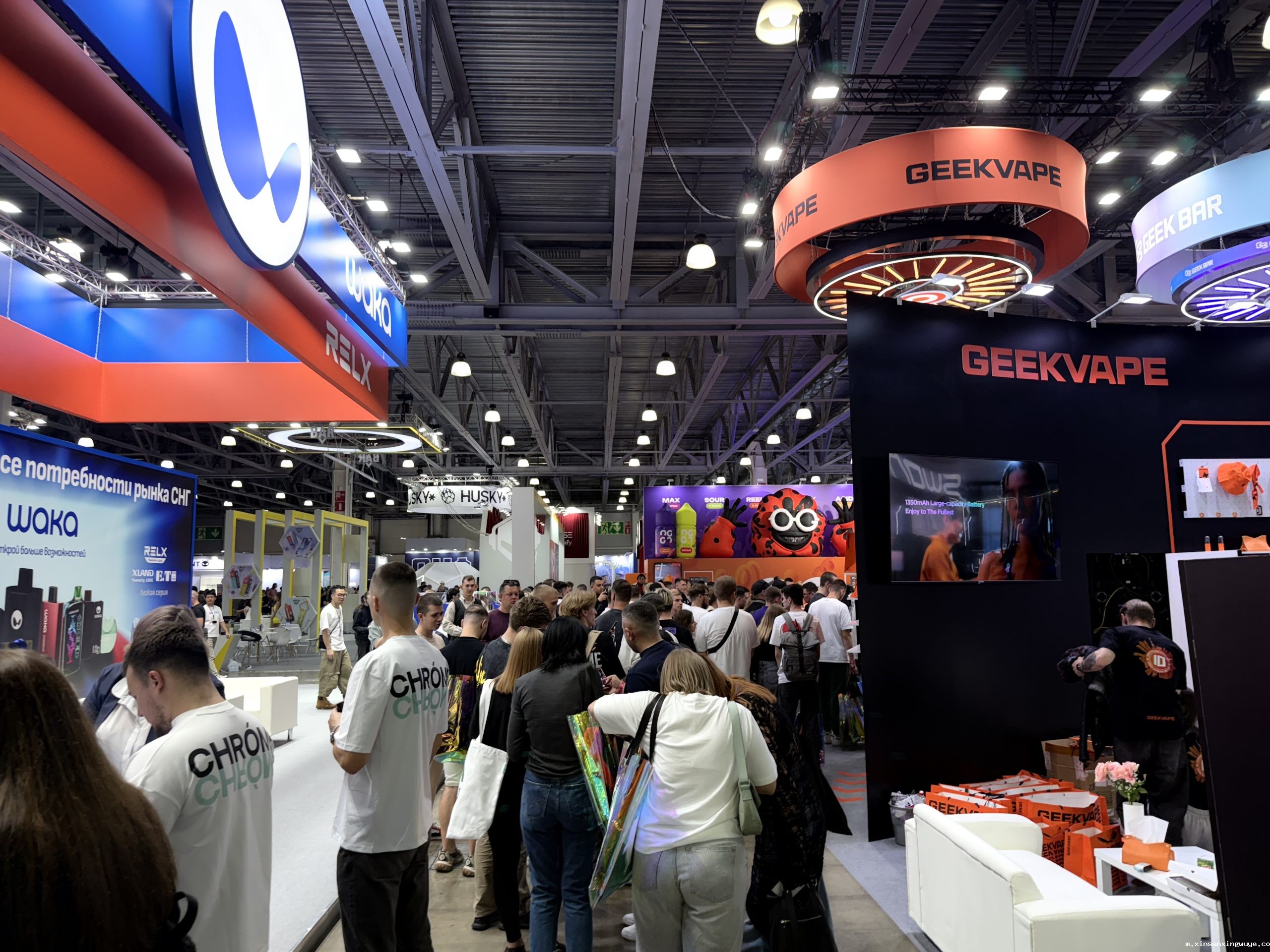ECCC率队出征莫斯科VAPE CLUB SHOW，中国品牌闪耀俄罗斯